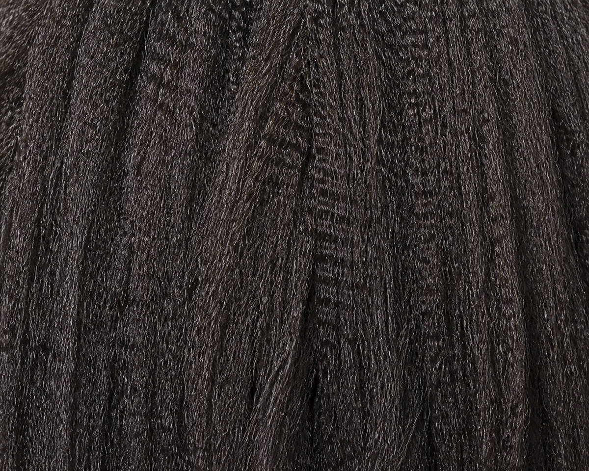 Kinky Straight Half Wig